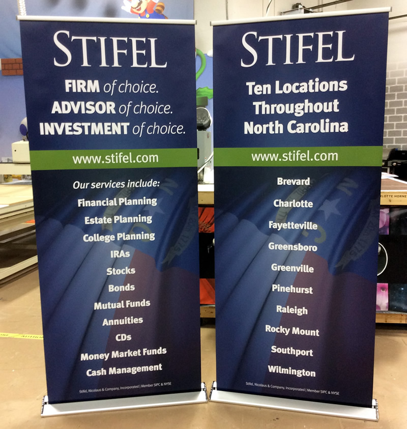 Retractable Banner Stands DC